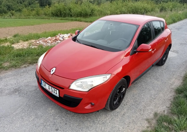 Renault Megane cena 19900 przebieg: 245760, rok produkcji 2009 z Ziębice małe 667